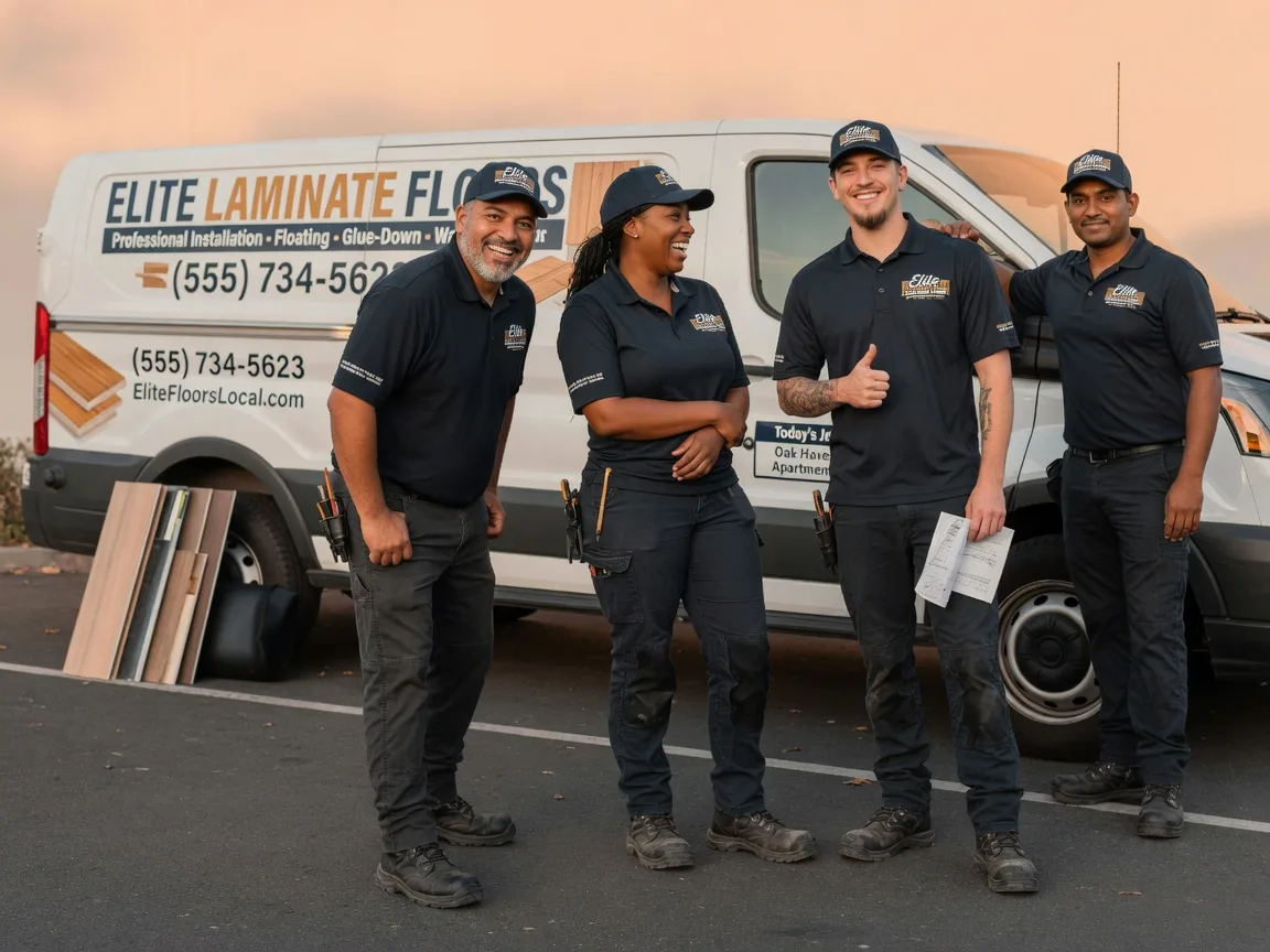 Laminate flooring installation company in Mekinock, ND